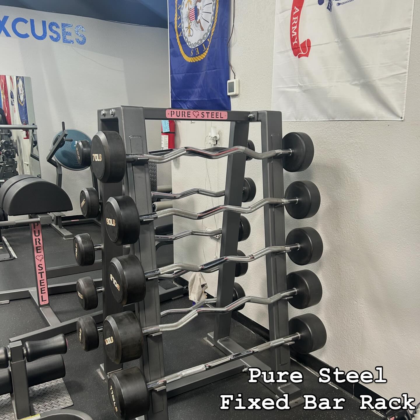 🔥 PURE STEEL FIXED BAR RACK 🔥
Upgrade your gym with the Pure Steel Fixed Bar Rack — built for performance and made to last.
Perfect for commercial gyms or serious home setups 💪
✔️ American-made quality
✔️ Custom sizes, colors & logos available
✔️ Heavy-duty steel construction
Built tough. Looks sharp. Performs even better.
📩 DM or call for pricing & details
📞 951-481-0400
— David Buhre
#PureSteel #GymEquipment #StrengthTraining #HomeGym #CommercialGym MadeInUSA